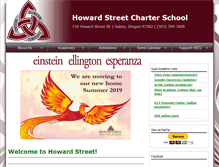 Tablet Screenshot of howardstreet.org